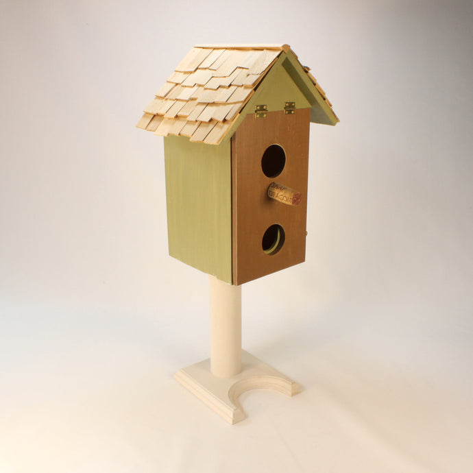 Boxed Wine Birdhouse