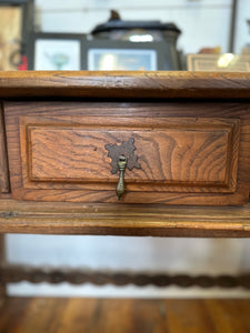 Antique Spanish Colonial Console Table – Ornate Hand-Carved Design