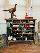 Industrial Wine Rack and buffet